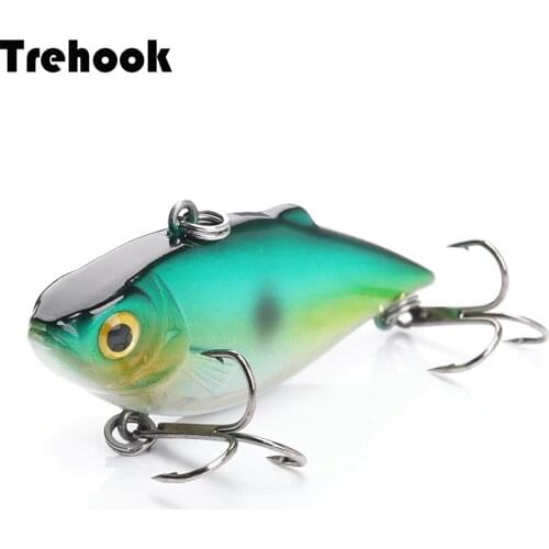 6cm 8.6g Fishing Rattlin VIB Lures Hard Crankbaits Fishing Artificial Bait Fish/Pike Sinking Wobblers Fishing Tackle Lure