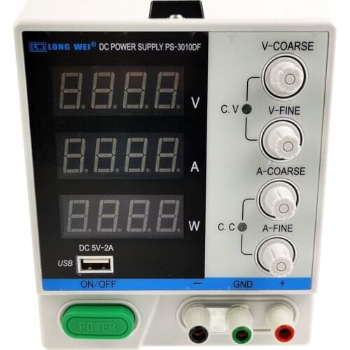 LONGWEI 3010DF Dc regulated power supply 30V10a notebook mobile phone maintenance power supply