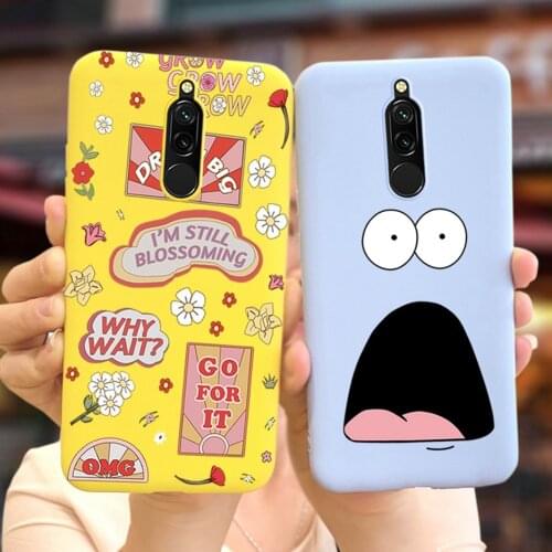 Cute Cartoon Case For Xiaomi Redmi 8 Case Soft Slim Fundas Back Cover For Xiaomi Redmi8 A Redmi 8a 8 A Phone Cases Redmi8 Bumper