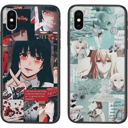 For Huawei P50 P40 P30 P20 P10 Lite E Plus Pro P Smart Z 2019 2020 2021 Black Back Painting Dois Querida Na Franxx Anime Zero