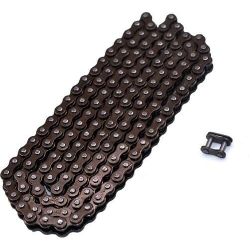 Electric scooter 25H chain with Spare Master Link 47cc 49cc 2 Stroke Engine ATV Quad Go Kart Dirt Pocket Mini Motor Bike