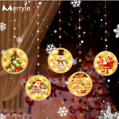 MERRYLE LED Garland Curtains