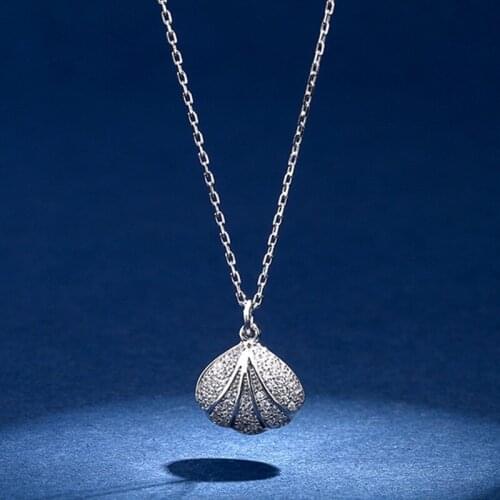 Miuoxion Retro Shell Pearl Necklace Fashion Personality Punk Party Jewelry For Women Feature Nmour Charm Gift All Seasons