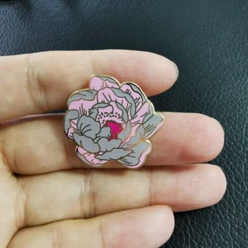 Our gorgeous peony flower pin embody romance with beauty and intoxicating fragrance perfect gift for valentines day