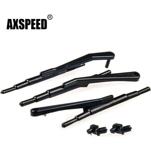 AXSPEED Simulation Rubber Wipers for Axial SCX10 1/10 RC Rock Crawler Car Body Shell Parts