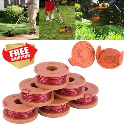 Lawn Mower Replacement Kits Grass String Trimmer Spool Line Cap Cover with WORX WA0010 Grass String Trimmer Spool Line