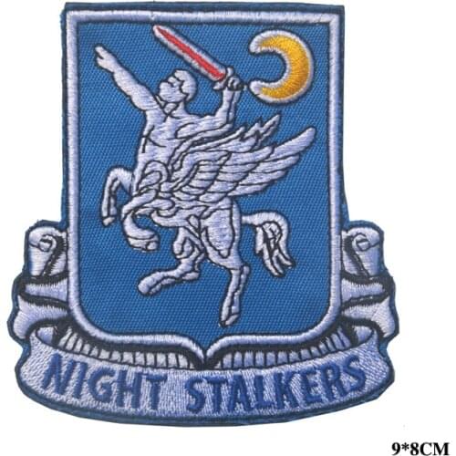 USA army 160th aviation night stalkers patch hookcombat tactical spspecial force Military Patch outdoor for jacket vest
