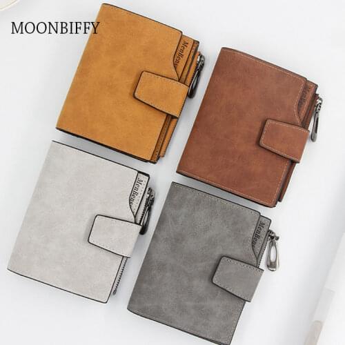 Female Wallet 2021 Womens Letter Print Wallet Short Change Purse Handbag For Coins Cards Cash Leather Coin Pocket Cartera Mujer