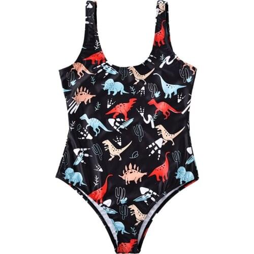 2020 new swimsuit female dinosaur one-piece sexy swimsuit European and American bikini swimsuit women sexy swimsuit