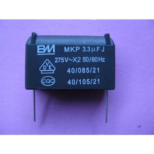 Free Shipping 100% NEW MKP-X2 MKP 3.3UF J 275V AC X2 50/60HZ Induction Cooker Capacitor