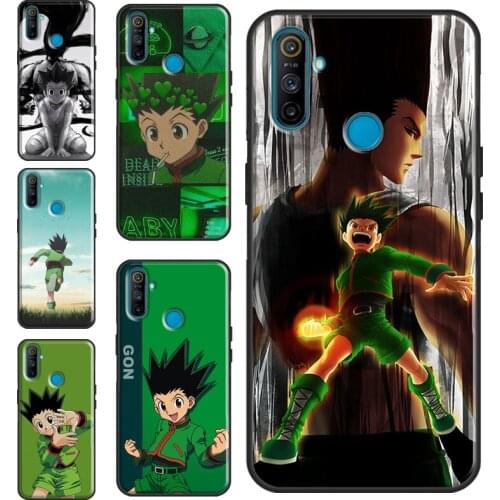 Gon Hunter X Hunter Anime For Realme 8 Pro 6 7 Q3 Pro GT Neo C15 C3 C21 C11 Phone Case For OnePlus 9 Pro 8 7T 8T 9R