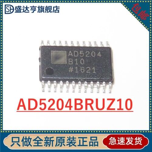 AD5204BRUZ10 AD5204B10 AD5204 TSSOP-24 Digital potentiometer IC