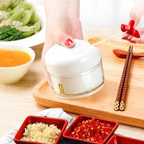 QDRR Multifunctional Garlic Press Manual Ginger Garlic Crusher Chopper For Meat Fruit Vegetable Cutter Kitchen Accessories#355