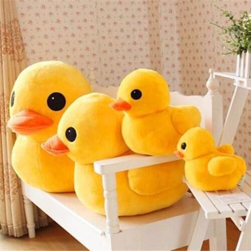 Plush Yellow Duck Soft Stuffed Animal Pillow Sofa Decor Kids Birthday Toy Gift 97BC