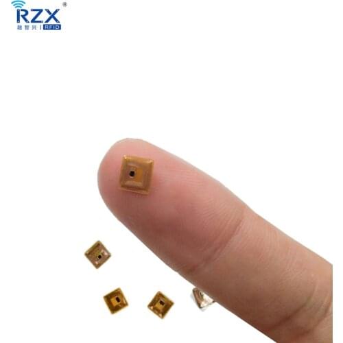 100pcs free shipping Programmable 5*5mm Micro FPC NFC Ntag213 RFID Tag Sticker with reading range 1mm