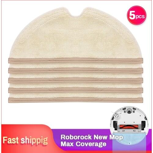 1/2/3/5 Mopping Cloths Accessories Full Coverage швабра mop For Xiaomi Roborock S50 S55 S6 MAXV S5 MAX Vacuum Cleaner Mop