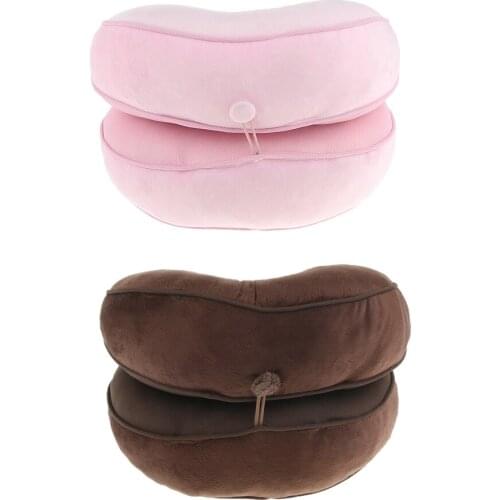 Foldable Breathable Memory Foam Back Cushion Pillow for Computer / Office Car Chair Recliner