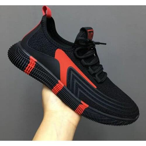 2021 new mens shoes summer breathable woven leisure sports shoes mens running shoes wholesale