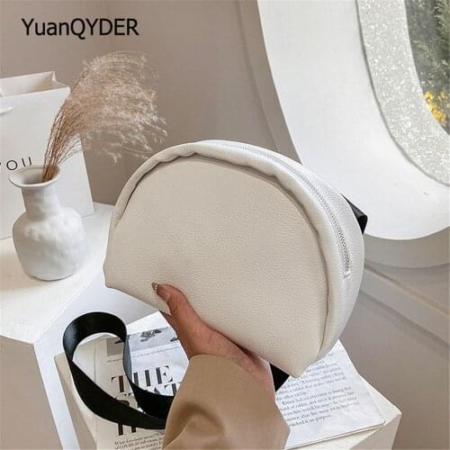 Luxury Designer Solid Color Women Shoulder Bags Fashion Casual Design Ladies Crossbody Bag High Quality PU Leather Womens Bags