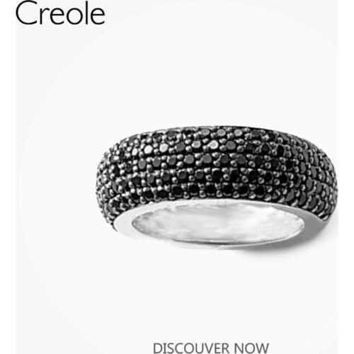 The Feminine Band Ring CZ Pave,2019 Brand 925 Sterling Silver Fashion Jewelry Trendy Super Glamorous Gift For Women Men