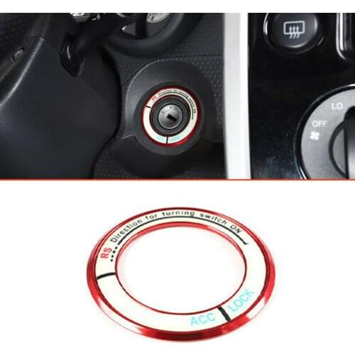 1pc Start Button Ignition Switch Cover For Toyota FJ Cruiser 2007-2014 100% Brand New Accessories Decorate