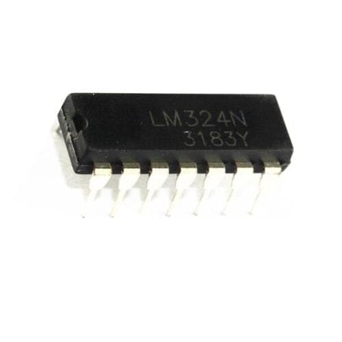 10 PCS IC LM324N LM324 DIP14 Low Power Quad Op-Amp NEW