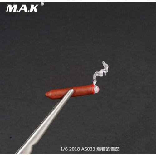 Accessories AS033 1:6 Scale Burning Cigars Cigarettes Models Toys For 12''Action Figures Scene Accessories