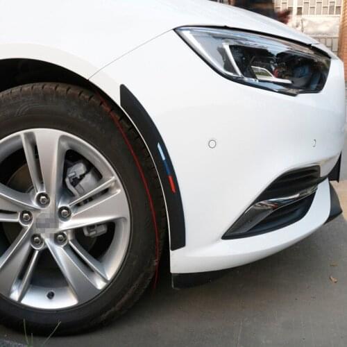Car Wheel Eyebrow Protection Front Rear Body Bumper Protector Car Styling For mazda 3 6 2 5 CX-5 CX-7 CX-3 323 ATENZA Axela