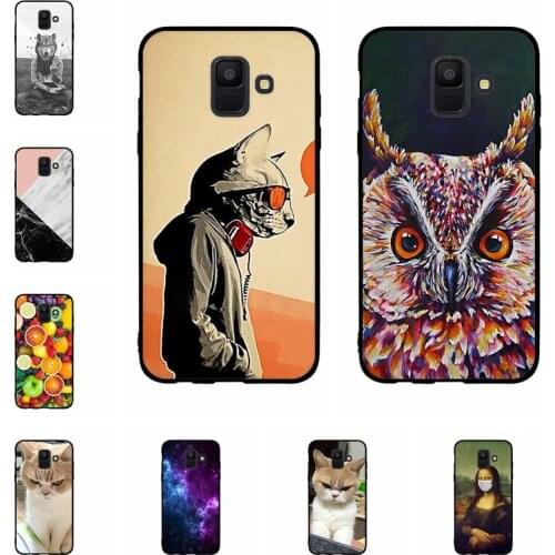 Case For Samsung A6 2018 Cover TPU Soft Silicon back Cover For Samsung Galaxy A6 2018 A600F A600FN A600A A600G A600GN Phone Case