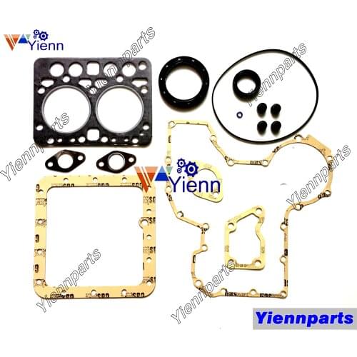 For KUBOTA ZL600 Overhaul Full Head Gasket Set kit Fit Kubota B6000 Tractor ZL600 Diesel Engine Spare Parts