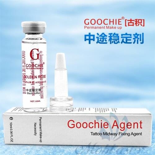 Goochie Fixing Agent Effective Lock the Color be ok for any Tattoo Ink Pigment Embroidery Permanent Makeup