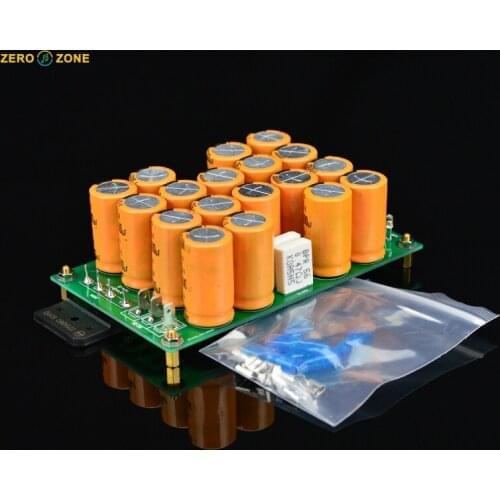 HP-8-18PCS Array Capacitor Filter Finished Board-CRC Rectification Filter-35V Version for Class A Power Amplifier