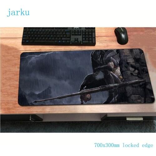 Jarku Alien vs Predator 700x300x2mm Natural Rubber Gamer Mice Mause mat Anime esports Print Large Locked Game Gaming Mouse Pad