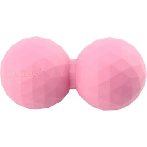 KSONE Fitness Peanut Massage Roller Ball Double Lacrosse Ball Yoga Foam Massage Roller for Back/Neck Muscle Deep Tissue