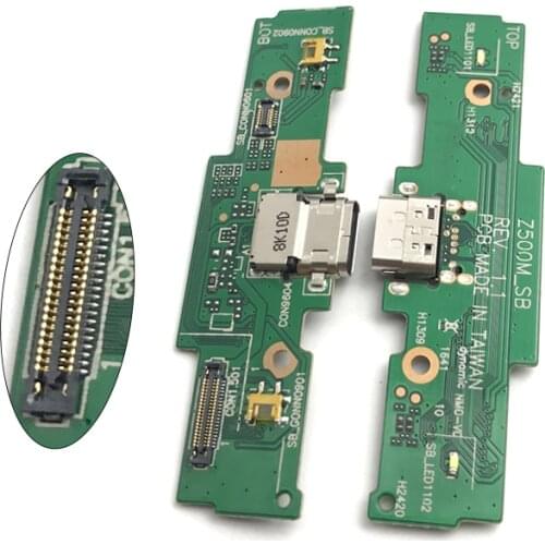Micro Dock Connector USB Charging Port Flex Ribbon Cable Board For ASUS Zenpad 3S 10 Z500M Replacement Part
