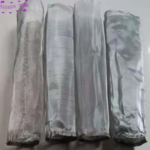 Stainless steel filter bag 100 120 150 200 300 400 500 mesh 180-25 micron Filtration Screening Sheet Screening filter bag
