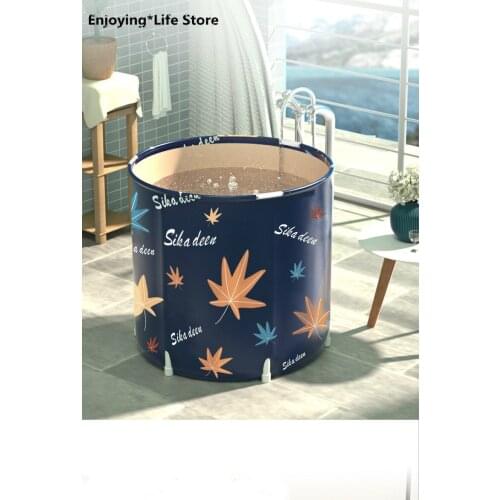 Foldable Bathtub Adult Kids Household Bath Barrel Full Body Outdoor Travel Portable Bathtub