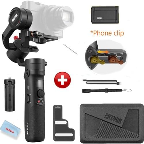 Zhiyun Crane M2 3-Axis Handheld Gimbal Stabilizer for Mirrorless Cameras Smartphones Gopro Stabilizer vs Ronin S