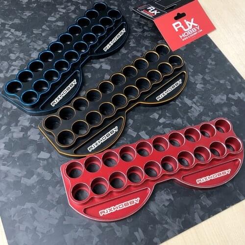 RJXHOBBY 20mm Aluminium alloy Tools Rack Screwdriver Stand Holder for RC Model FPV