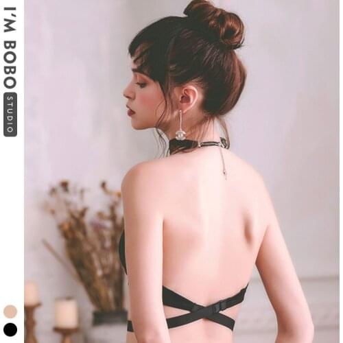 Formal dress all-match sexy invisible womens underwear bra Convertible Straps Solid Deep unlined Plunge U shape Push Up Bras