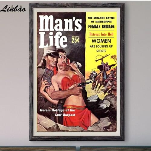 V271 1959 Mans life! Vintage Classic Movie Print Silk Poster Home Deco Wall Art Gift