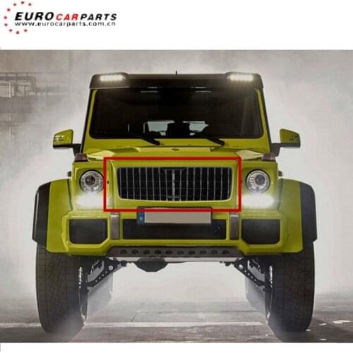 W463 grille fit for MB G-class G500 G55 G63 to 2018year W463 Maybach style grille black and white color