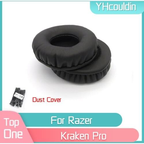 YHcouldin Ear Pads For Razer Kraken Pro Headphone Replacement Earpads Velvet Ear Pad