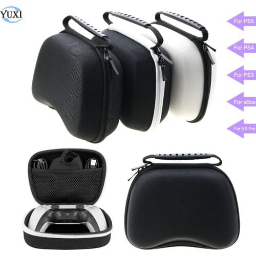 YuXi EVA Hard Portable Storage Bag Carry Case For PS5 PS4 PS3 Gamepad Protective Bag For Xbox One Series X Switch Pro Handle