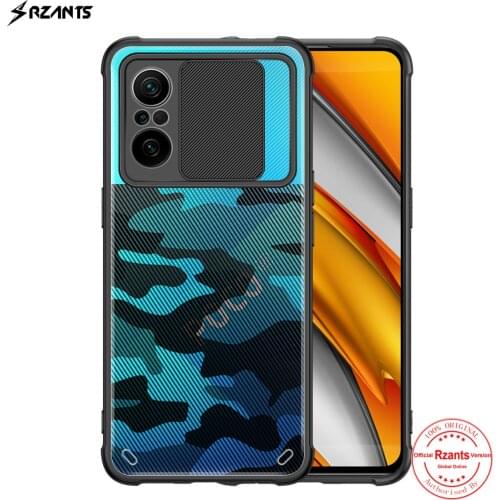 Rzants For Xiaomi POCO F3 Xiaomi Redmi K40 Pro Xiaomi MI 11i Case Hard [Camouflage Lens] Camera Protection Slim Clear Cover