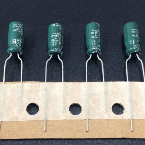 10Pcs/100Pcs 56uF 16V SUNCON(SANYO) WL Series 5x11mm Low ESR Long Life 16V56uF Aluminum Electrolytic capacitor