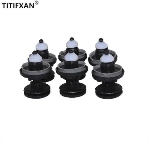 10PCS Door panel liner skirt trim strip buckle clip for Ford Focus Mondeo plastic fasteners