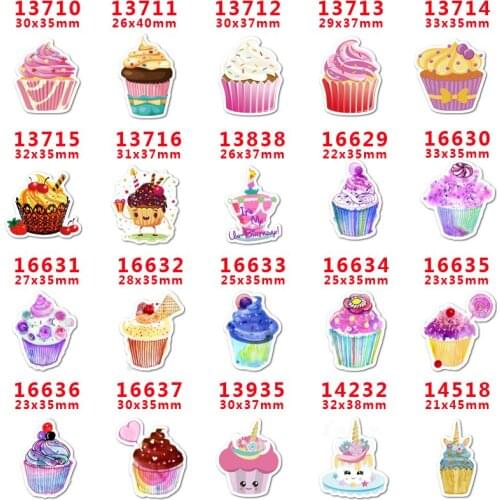 10 Pcs Cartoon Planar Resin Cabochons PR13710