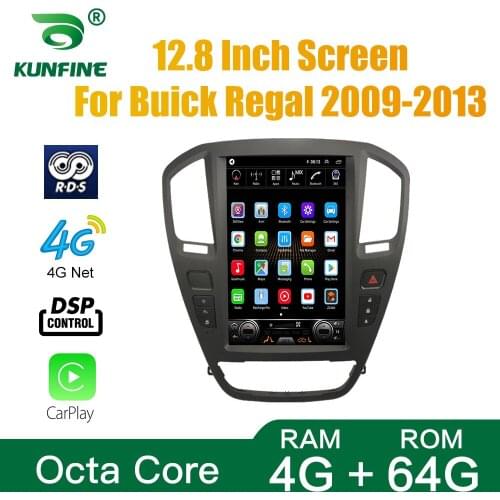 Tesla Style For Buick Regal 2009-2013 Car Stereo Radio Octa Core 4GB RAM 64GM ROM Android 10.0 Car DVD GPS Player Deckless