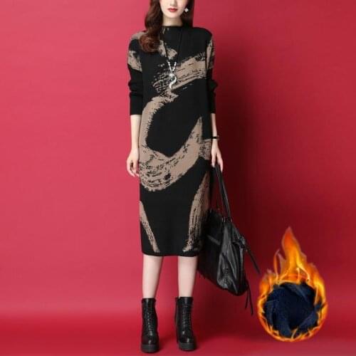 Модные трикотажные платья Fafallduo China At AliExpress